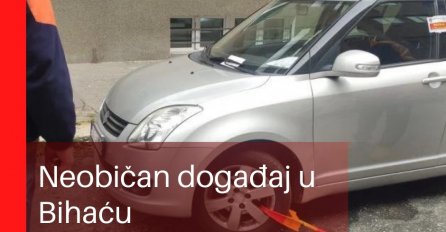Neobičan događaj u Bihaću: Isjekao lisice s točka i odvezao automobil