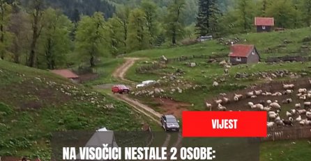 Na Visočici nestala dva državljanina Nizozemske: počela potraga