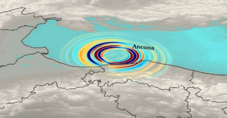 Ovako se širio snažan potres u Italiji (VIDEO)