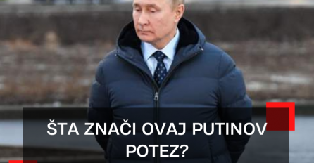 ANALIZA/SVI SE PITAJU ŠTA ZNAČI OVAJ PUTINOV POTEZ: Zelenski pozvao na oprez