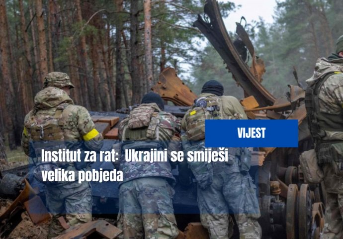 Institut za rat: "Ukrajini se smiješi velika pobjeda, a evo šta možemo očekivati ​​u zimskim mjesecima"