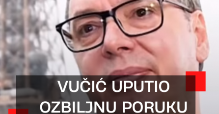 VUČIĆ OBJAVIO VIDEO NA INSTAGRAMU I OZBILJNU PORUKU: "Podizanje borbene gotovosti uvijek je blagorodno i ljekovito!"