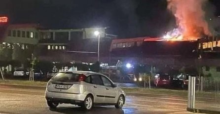 Besana noć za tešanjske vatrogasce: Planuo proizvodni pogon kompanije "Madi"