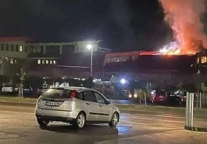 Besana noć za tešanjske vatrogasce: Planuo proizvodni pogon kompanije "Madi"