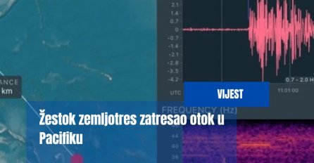 Žestok zemljotres zatresao otok u Pacifiku: Izdano upozorenje za cunami