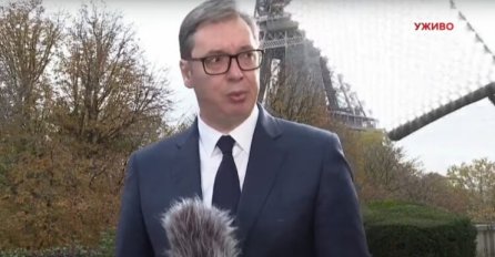 HIT SNIMAK ZBUNJENOG VUČIĆA NAKON ŠTO MU JE ZAMALO PAO REFLEKTOR NA GLAVU: "Nisam se ni pomjerio" (VIDEO)