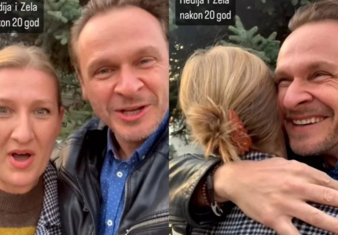 SRELI SE HEDIJA I ZELA NAKON 20 GODINA: Par iz kultne serije Viza za budućnost razgovorom nasmijali sve