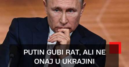 PUTIN GUBI RAT, ALI NE ONAJ U UKRAJINI! Blizu je strahovitog poraza koji nije očekivao! SVE JE IŠLO PO PLANU, A ONDA...