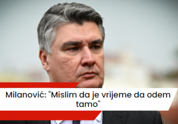 Milanović u koloni u Vukovaru neće biti: Otkrio gdje ide "Mislim da je vrijeme da odem tamo"