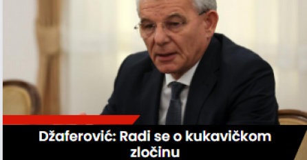 Džaferović uputio telegram saučešća Erdoganu: Radi se o kukavičkom zločinu