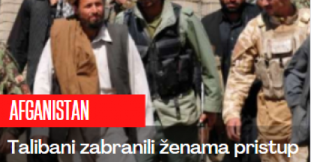Strogo pravilo u Afganistanu: Talibani zabranili ženama pristup teretanama i javnim kupatilima