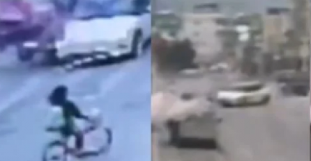 Objavljen uznemirujući snimak: Vozač izgubio kontrolu nad Teslom, dvije osobe poginule?