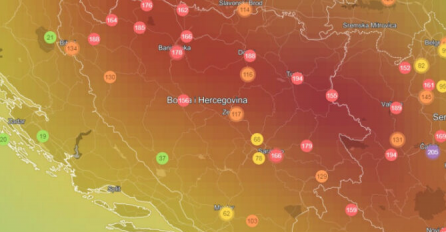 Građani BiH se večeras guše: Udišemo zagađen zrak opasan za zdravlje