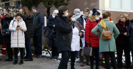 Radnici Doma zdravlja Konjic stupili u generalni štrajk