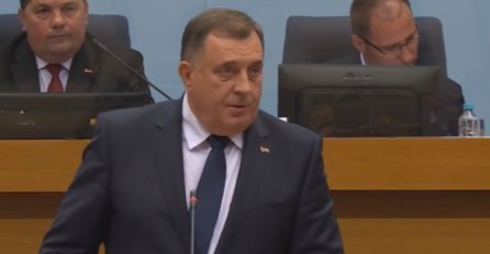 SKANDALOZAN DODIKOV GOVOR, TVRDI DA JE PONOSAN NA RATNE ZLOČINCE: Ukoliko dirnete imovinu RS, predložiću odvajanje!