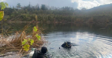 Obustavljena pretraga jezera kod Mostara: Ronioci došli do 17 metara dubine