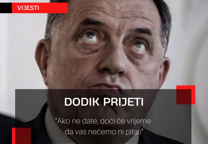 Dodik: Prvo odblokirajte sve projekte u Republici Srpskoj pa ćemo onda vidjeti