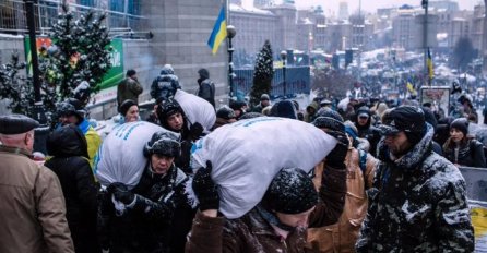 U Kijevu pao prvi snijeg, deset miliona Ukrajinaca bez struje