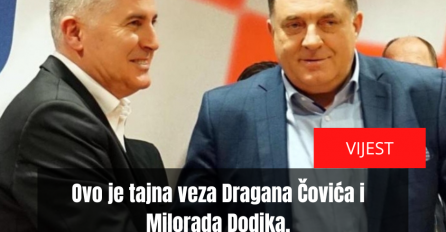 Hrvatski novinar iznio šokantne dokaze: Ovo je tajna veza Dragana Čovića i Milorada Dodika... 