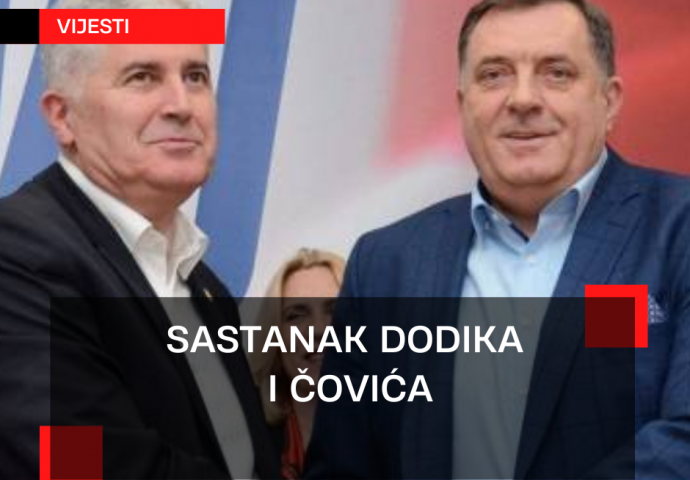 Čović i Dodik danas o formiranju vlasti