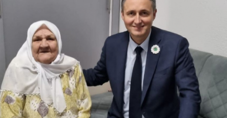 Denis Bećirović posjetio nanu Fatu Orlović