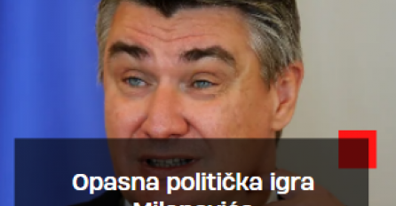 Opasna politička igra Milanovića: Ovo nikada niko nije izveo, u čemu je predsjednikova tajna?