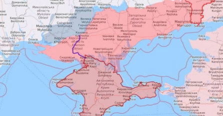 Ruske snage kopaju nove rovove u blizini Krima očekujući daljnji prodor Ukrajinaca