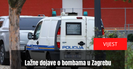 Lažne dojave o bombama u tri škole i bolnici u Zagrebu