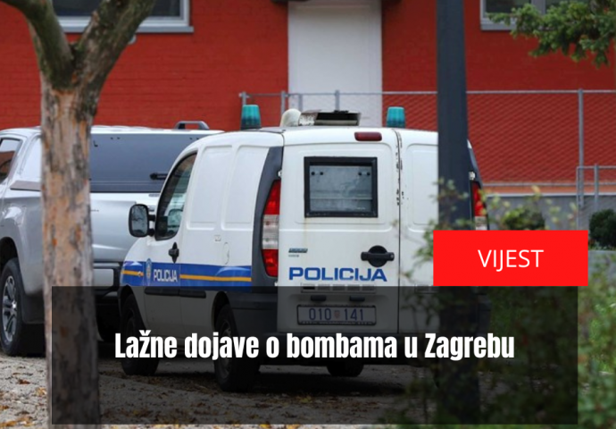 Lažne dojave o bombama u tri škole i bolnici u Zagrebu