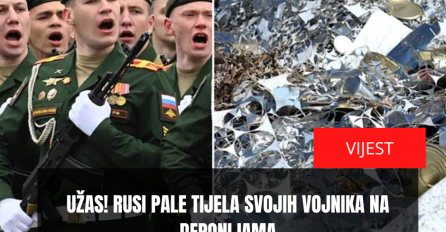 UŽAS! RUSI PALE TIJELA SVOJIH VOJNIKA NA DEPONIJAMA! Zataškavaju masovne gubitke, "Osjeća se nepodnošljiv smrad u vazduhu"