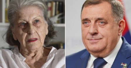 GDJE BI NAM BIO KRAJ DA SE PRIDRŽAVAMO ONOG 'SAMO SLOGA SRBINA SPAŠAVA'! Osuđena ratna zločinka Biljana Plavšić: Dodik je pravi čovjek na pravom mjestu