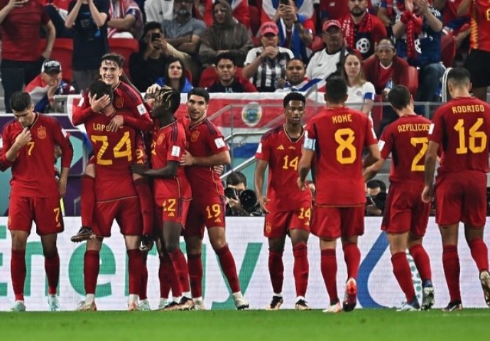 Španci su demolirali Kostariku i najavili šta se od njih može očekivati: Ostavili su protivnika bez šuta na gol