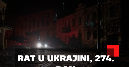 RAT U UKRAJINI, 274. DAN: Novi intenzivni raketni napadi na energetsku infrastrukturu potvrđuju da je ruski cilj ostaviti Ukrajinu "u mraku" pred nadolazeću zimu