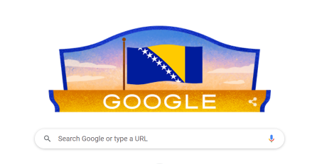 Google na poseban način čestitao Dan državnosti Bosne i Hercegovine