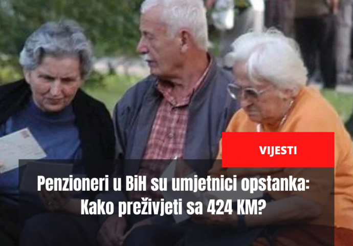 Penzioneri u BiH su umjetnici opstanka: Kako preživjeti sa 424 KM?