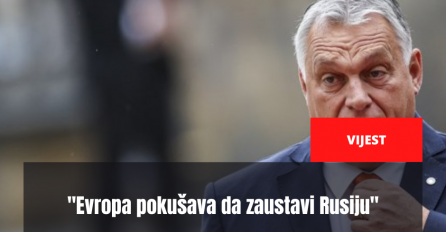 "Evropa pokušava da zaustavi Rusiju"