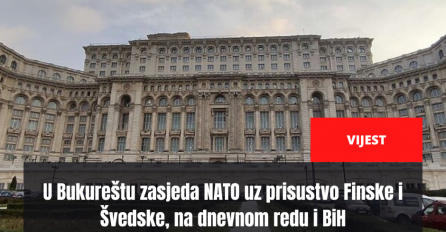 U Bukureštu zasjeda NATO uz prisustvo Finske i Švedske, na dnevnom redu i BiH