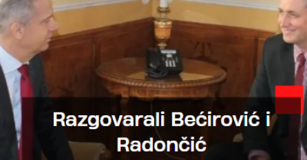 Razgovarali Bećirović i Radončić: Kako riješiti probleme građana?