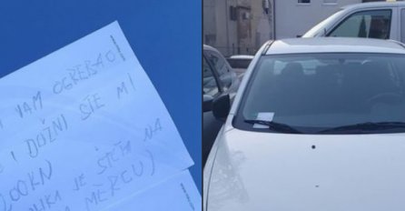 Automobil mu bio ogreban, ali ostavljena poruka je izazvala veći šok: "Ja sam vam ogrebao auto i..."