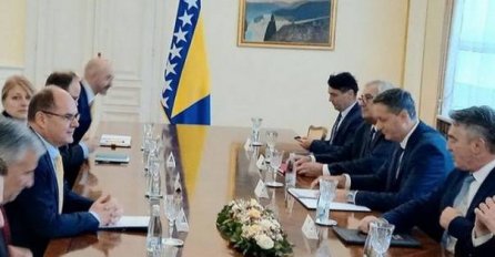 Schmidt u Predsjedništvu BiH, Cvijanović nije došla na sastanak