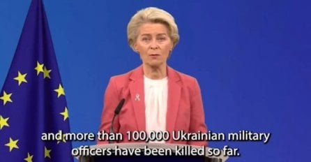 Ursula von der Leyen: Ukrajina je od početka rata izgubila više od 100.000 vojnika