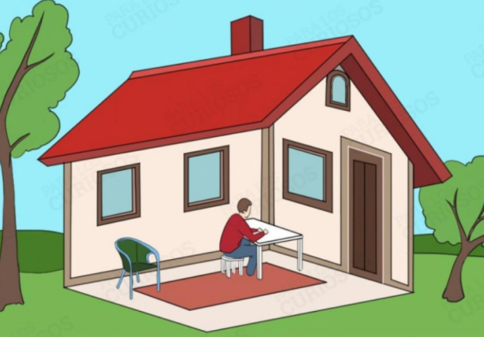 TEST KOJI JE ZAPALIO INTERNET: Da li čovjek sjedi u kući ili ispred nje – EVO ŠTA ODGOVOR GOVORI O VAMA