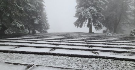 Pao snijeg na Kozari