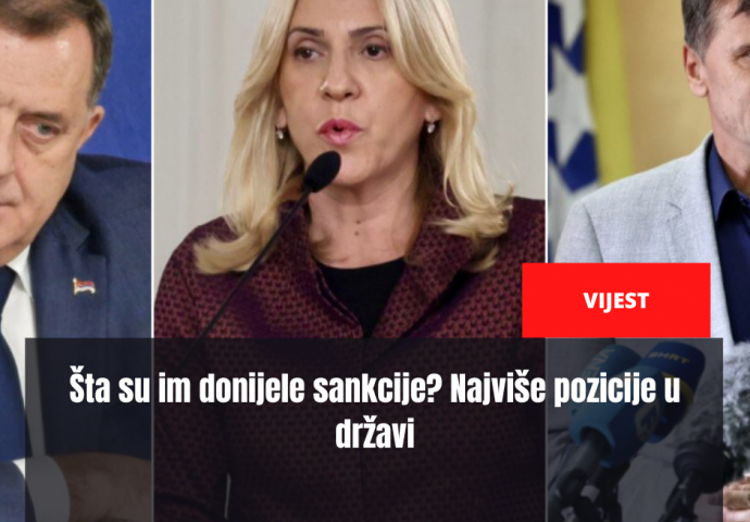 Šta su im donijele sankcije? Najviše pozicije u državi