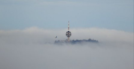 Sarajevo i jutros osvanulo pod maglom (FOTO+VIDEO)