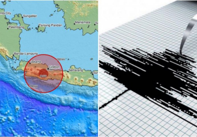 Snažan zemljotres jačine 6,7 stepeni pogodio Indoneziju
