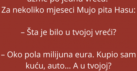 VIC DANA: Opljačkali Mujo i Haso poštu…