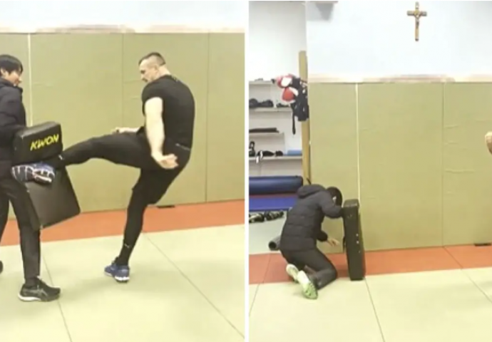 Cro Cop demonstrirao high-kick na japanskom novinaru: 'On danas neće gledati utakmicu raspoložen' (VIDEO)