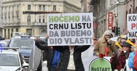 U Sarajevu održani protesti protiv korupcije, upućeni zahtjevi pravosudnim institucijama