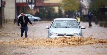 GRAĐANI, OPREZ! Izdato narandžasto upozorenje zbog obilnih padavina, moguće poplave u nekoliko općina